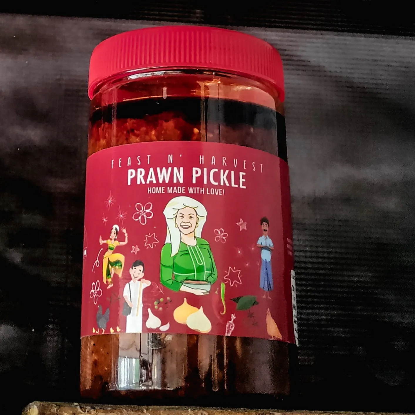 Feast N Harvest Kerala Homemade Prawns Pickle No Chemicals And Flavours 250g