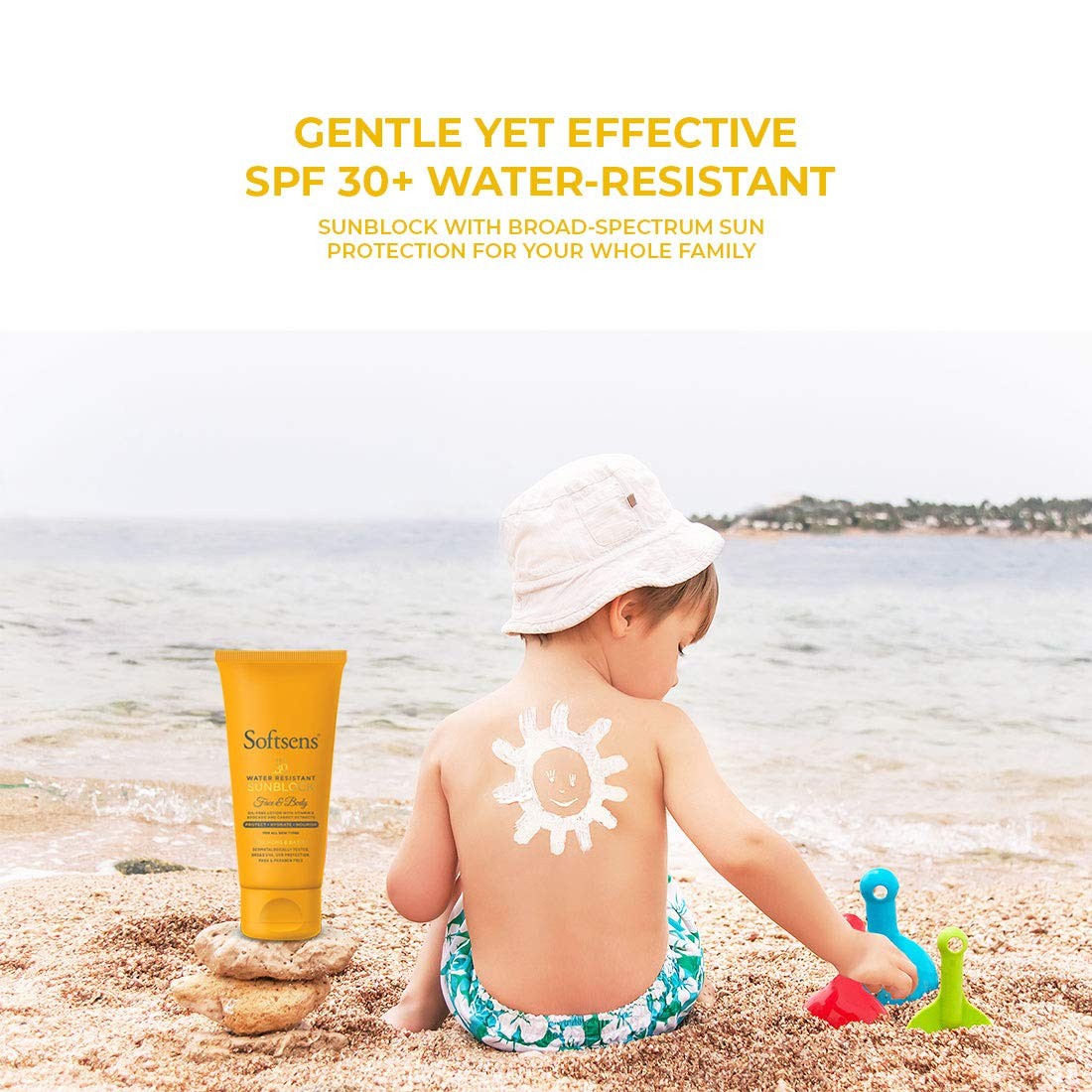 Softsens Baby Sunblock SPF 30 Lotion 50gm