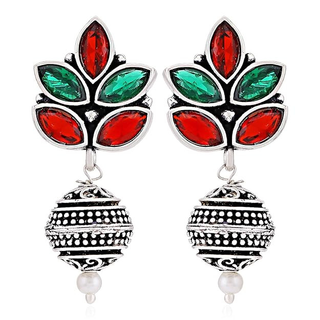 Fabulous Oxidised Dangle Earring for Women .