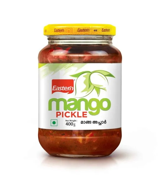 Kerala Eastern Spicy & Tasty Mango Pickle (മാങ്ങ അച്ചാർ) - 300g Bottle | Manga Achar