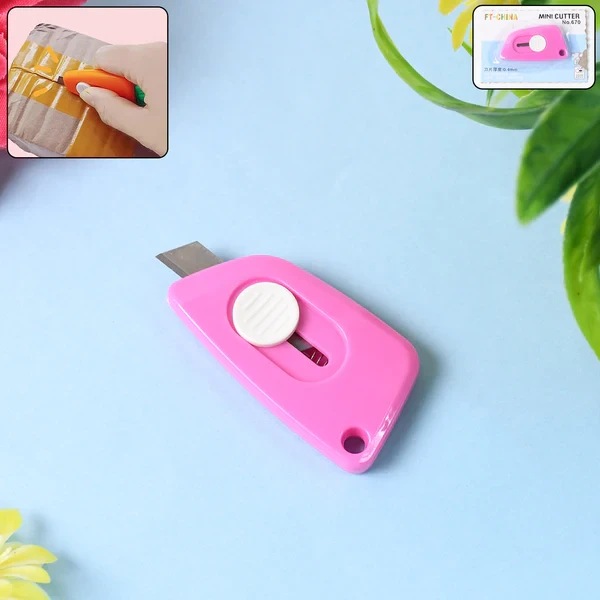 Mini Cloud Box Cutter Portable Cute Box Cutter Utility Retractable Art Knives Letter Opener Envelope Slitter Office School Supplies Stationery (1 Pc)